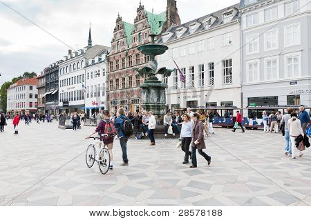 Amagertorv -  The Most Central Square In Copenhagen