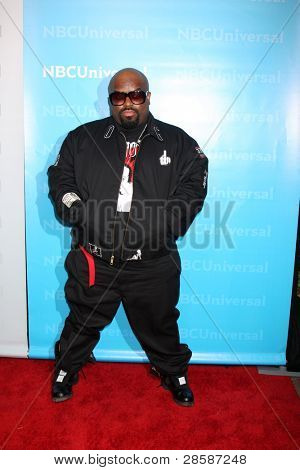 LOS ANGELES - 6 gennaio: CeeLo Green arriva al NBC Universal All-Star Winter TCA Party presso l'Ail