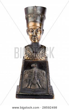 Byst av egyptisk farao