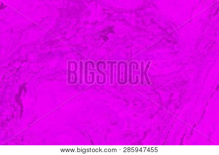 Suminagashi Marble Texture Hand Painted With Purple Ink. Digital Paper 1645 Performed In Traditional