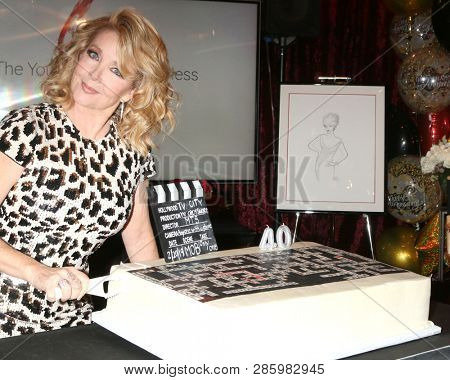 LOS ANGELES - FEB 20:  Melody Thomas Scott at the Melody Thomas Scott Celebrates 40 Years on Y&R Event at CBS Television City on February 20, 2019 in Los Angeles, CA