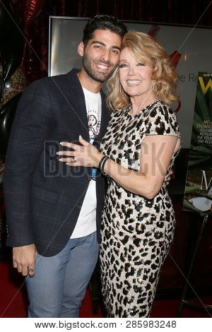 LOS ANGELES - FEB 20:  Jason Canela, Melody Thomas Scott at the Melody Thomas Scott Celebrates 40 Years on Y&R Event at CBS Television City on February 20, 2019 in Los Angeles, CA