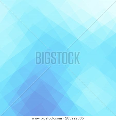 Geometric Abstract Pattern In Low Poly Style.