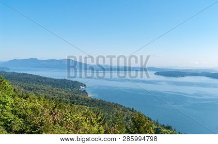 Overlooking Juan De Fuca Strait - Bc, Canada