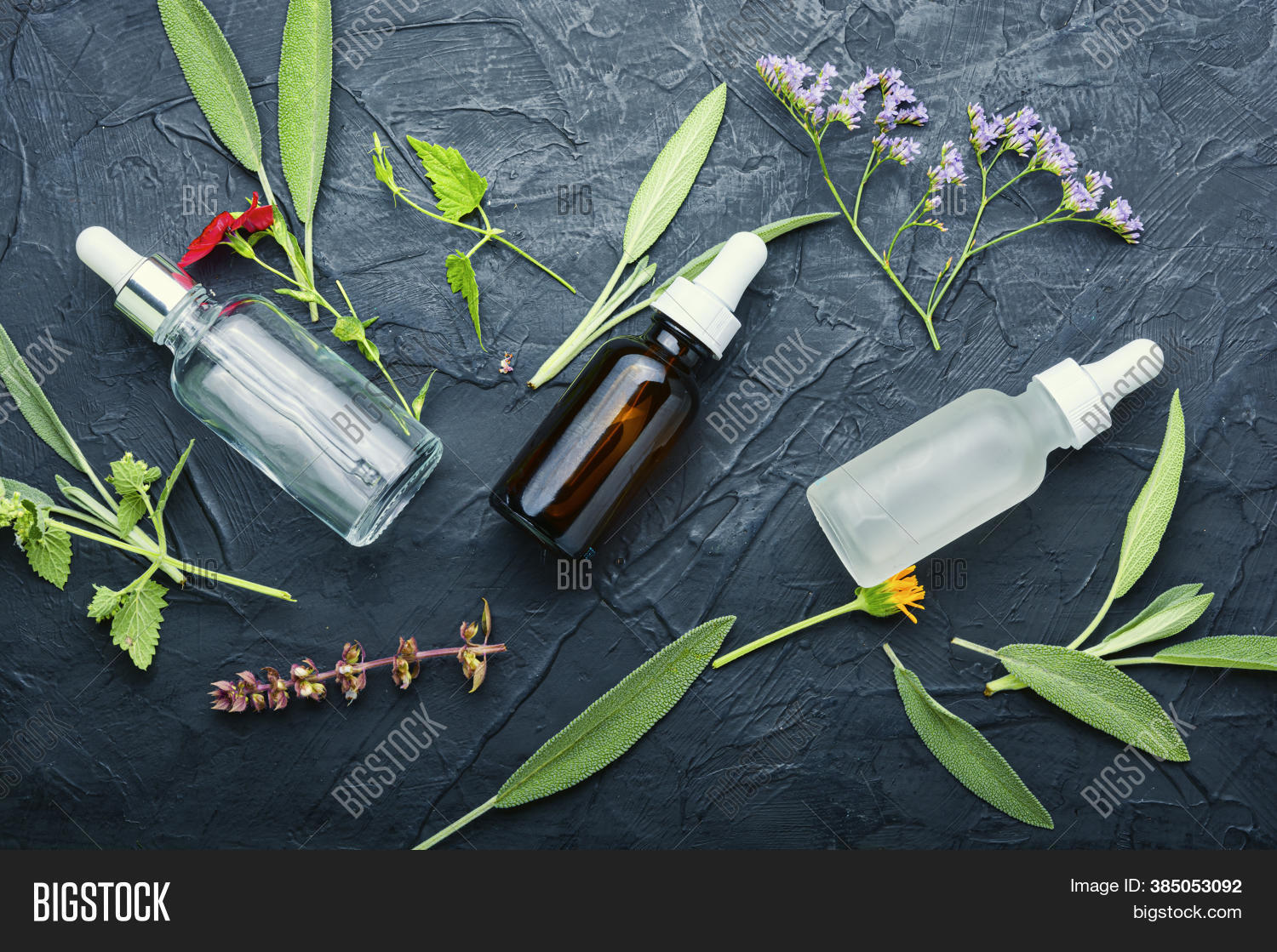 Essential Oils Herbs Image & Photo (Free Trial) Bigstock