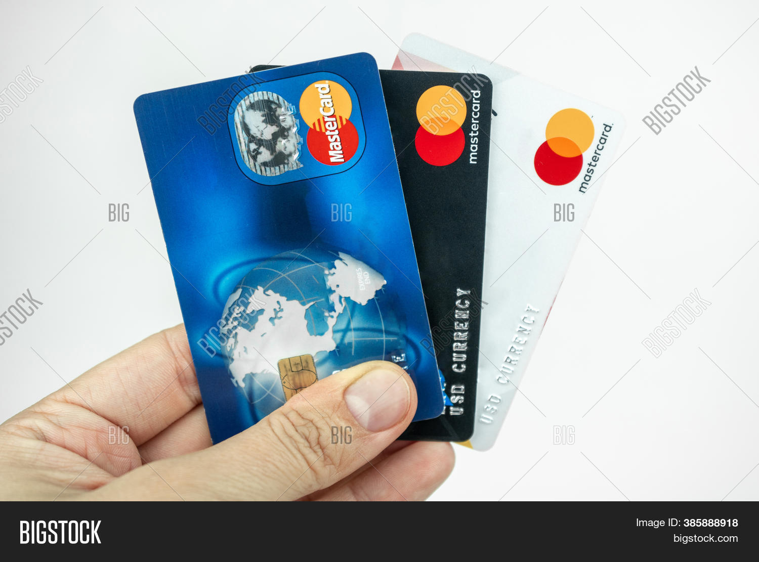 Set Mastercard Cards Image Photo Free Trial Bigstock