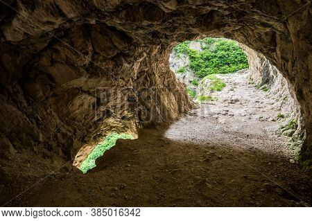 View Of Cherek Gorge In The Caucasus Mountains In Kabardino-balkaria, Russia