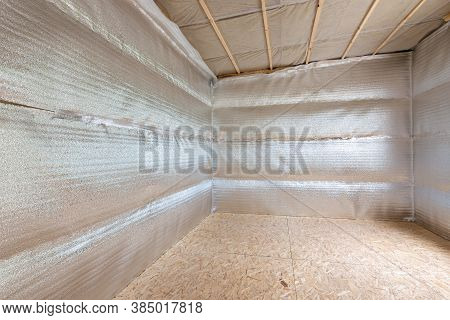 Wall Insulation With Reflective Foamed Polyethylene Laminated With Lavsan