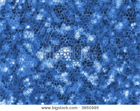 Texture mosaïque bleue