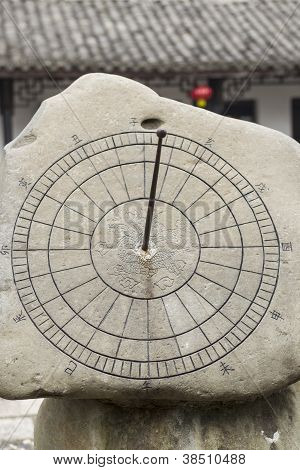 Chinese zon Dial In steen