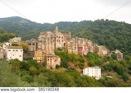 France Corsica French Casinca village 