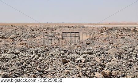 Civil Construction Site Building In Oman. Ibri, Oman : 14-09-2020