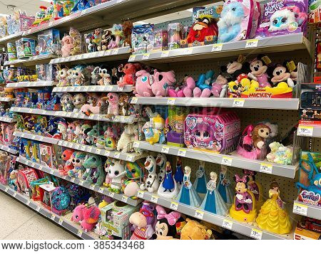 A Cute Display Of Toys At A Walgreens Drug Store In Orlando, Florida.