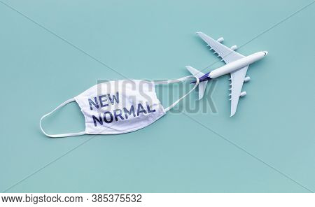 New Normal With Travel Trip On Coronavirus Outbreak Situation.open City.protect Yourself Concepts