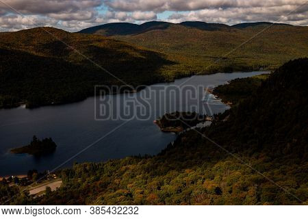 La Pimbina Valley In Mont Tremblant National Park