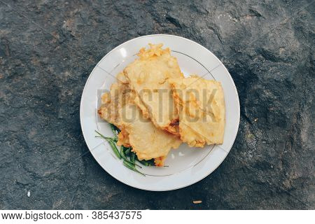 Tempe Mendoan Is A Type Of Tempeh Dish Made From Thin Tempeh, And Fried In Flour So That It Tastes T