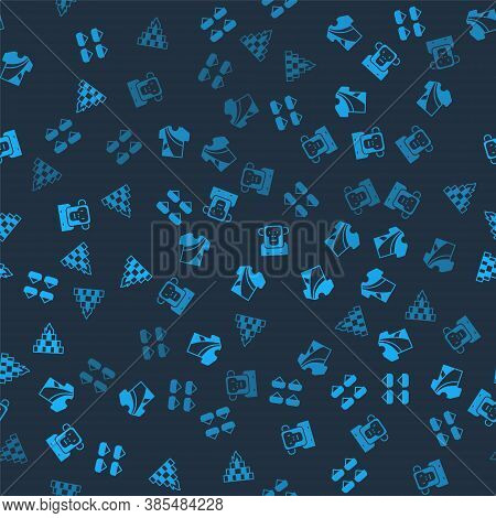 Set Indian , Man Dress, Monkey And Yagna On Seamless Pattern. Vector