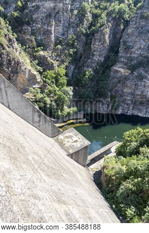 Ladscape Of Krichim Reservoir At Rhodopes Mountain, Bulgaria