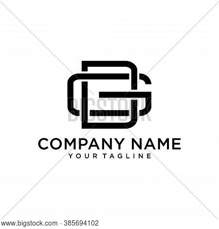 Simple Gd Or Dg Letter Logo Design With Monogram Modern Vector Idea