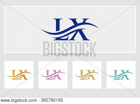 Initial Lx Letters Logo Modern Trendy. Lx Logo Design For Business Corporate Sign