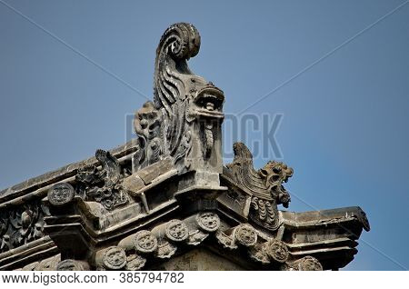 Ulaanbaatar. Mongolia. June 08, 2015. Fragment Of The Architecture Of The Palace Of The Last Emperor
