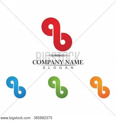 B Letter  Logo Template Design Vector