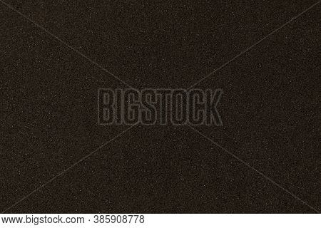 Black Texture With Micro-relief And Glitter. Black Glitter Texture