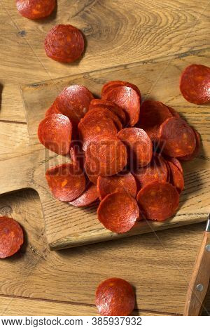 Organic Uncured Italian Pepperoni Slices