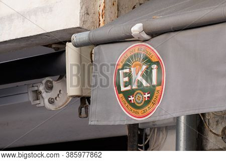 Bordeaux , Aquitaine / France - 09 15 2020 : Eki Beer Logo And Text Sign Of Basque Country  Fermenta