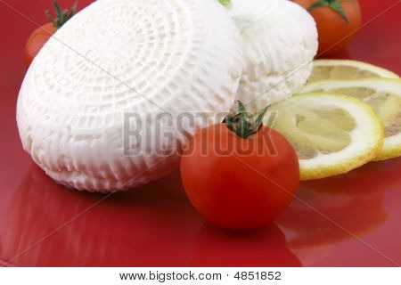 Feta und Gemüse
