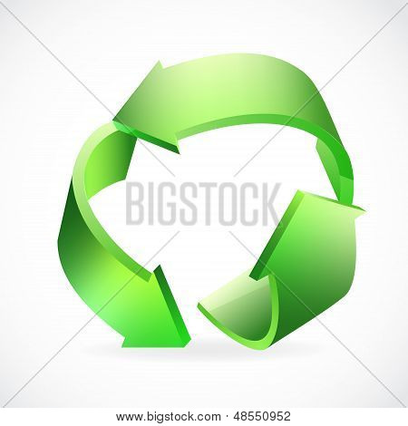 Genbruge Logo grøn