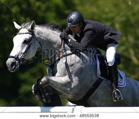 26/06/2011 HICKSTEAD Inghilterra, CASANOVA cavalcato da Matthias Granzow (GER) posseduto da Mario Bohn (GER)  