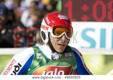 SOELDEN AUSTRIA 26 OCT, Cyprien Richard FRA w wyścigu slalom gigant męskie w Rettenba