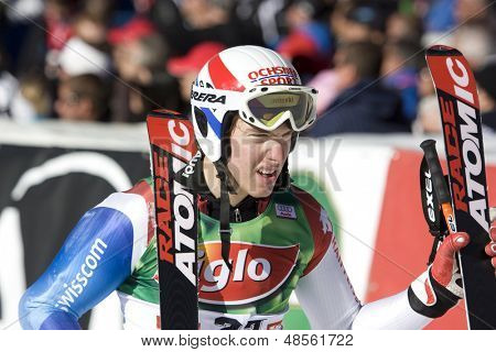 SOELDEN AUSTRIA 26 OCT, Carlo Janka SUI w wyścigu slalom gigant w Rettenbach Gl męskie