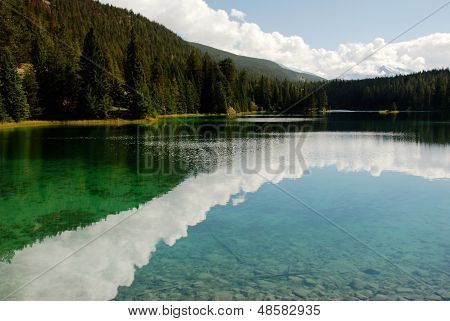 Valley Of Five Lakes,canadian Rockies,canada