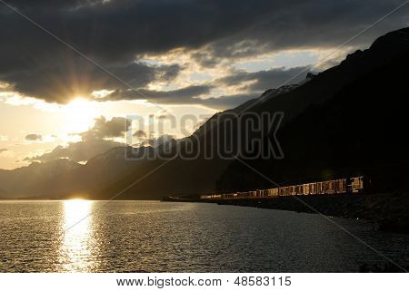 Moose Lake,canadian Rockies,canada