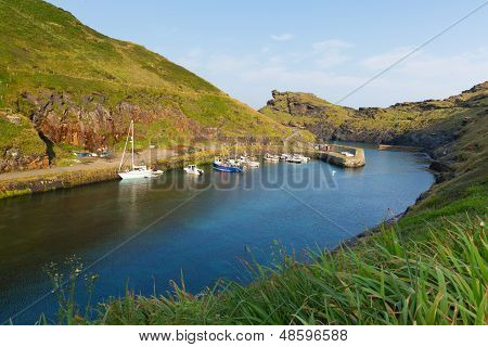 Boscastle harbour North Cornwall