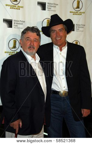 BEVERLY HILLS - August 12: Walter Hill and Powers Boothe at the 24th Annual Golden Boot Awards on August 12, 2006 at Beverly Hilton Hotel in Beverly Hills, CA.