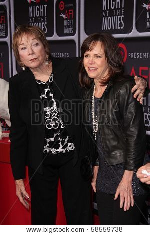 Shirley MacLaine, Sally Field at AFI Night At The Movies, Arclight, Hollywood, CA 04-24-13