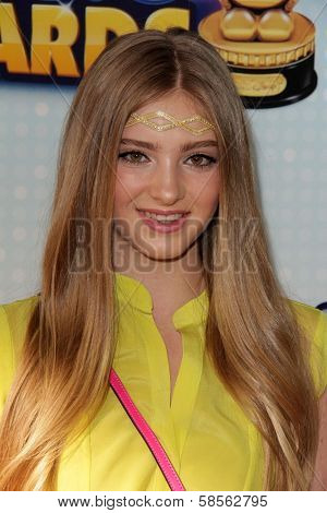Willow Shields at the 2013 Radio Disney Music Awards, Nokia Theater, Los Angeles, CA 04-27-13
