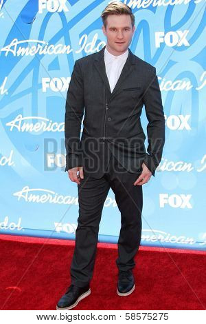 Blake Lewis at the American Idol Season 12 Finale Arrivals, Nokia Theater, Los Angeles, CA 05-16-13