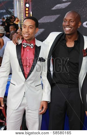 Ludacris and Tyrese Gibson at the 
