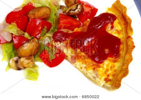 Porcja Quiche Lorraine