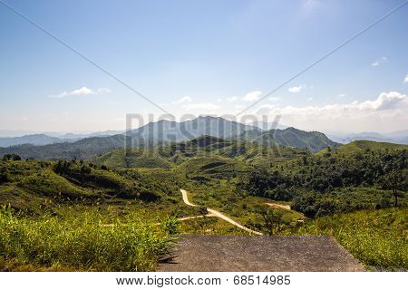 Mountain View At Thong Pha Phum National Park