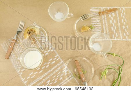 Small Scones With Buckwheat And Onions.