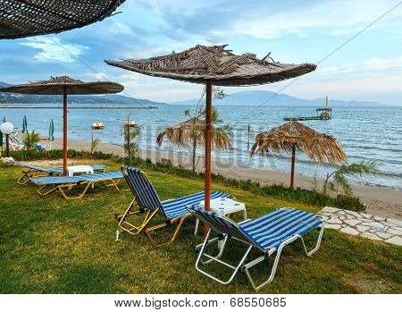 Sunrise On Beach (alykes, Zakynthos, Greece)
