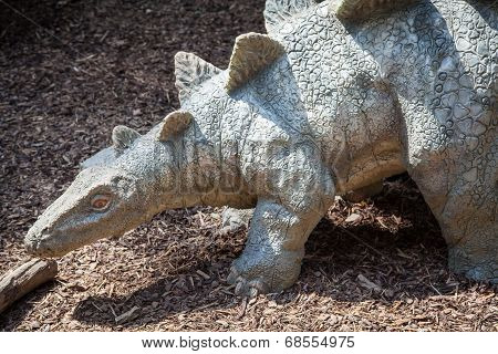 Realistic Model Of Dinosaur - Stegosaurus