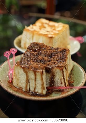 Bread With Chocolate Powder