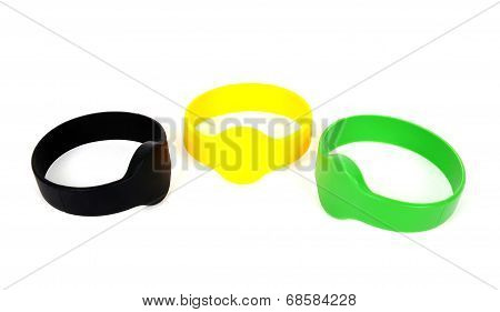 Color Rfid Id Bracelets