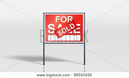 House Signage Stands House For Sale Sold On Cover